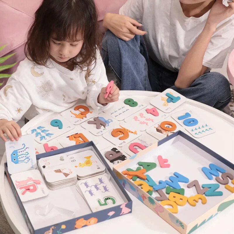 مونتيسوري-خشبية الأبجدية والأر - مراجعة Kids Education Number وسعره