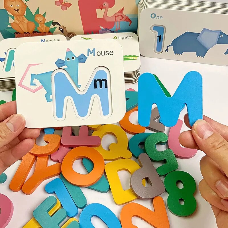 مونتيسوري-خشبية الأبجدية والأر - مراجعة Kids Education Number وسعره