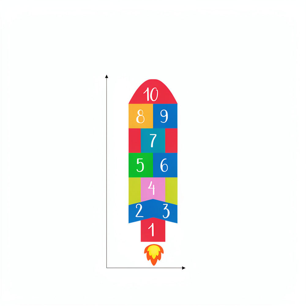 ملصق حائط على شكل صاروخ تعليمي - مراجعة Kids Education Activities وسعره